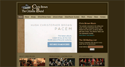 Desktop Screenshot of chrisbrownmusic.com